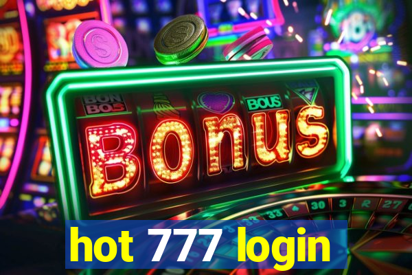 hot 777 login